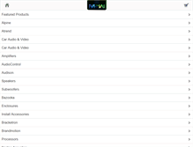 Tablet Screenshot of mobilesoundworks.com